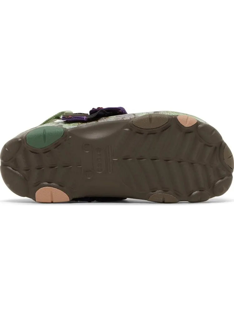 Кроссовки Crocs Classic All-Terrain Clog 'NICT-TECH' фиолетовые — изображение 4 из 4, фиолетовый
