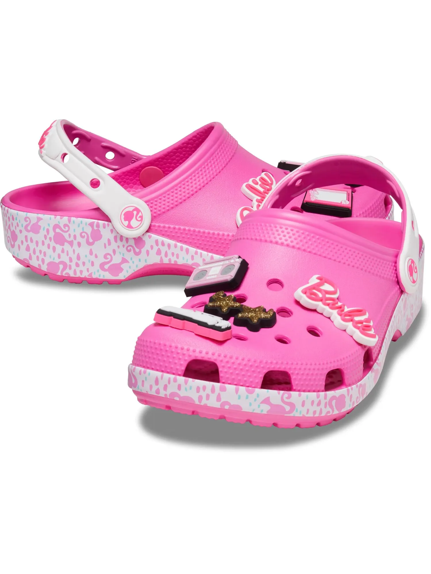 Сабо Crocs Barbie Classic — изображение 2 из 6, розовый