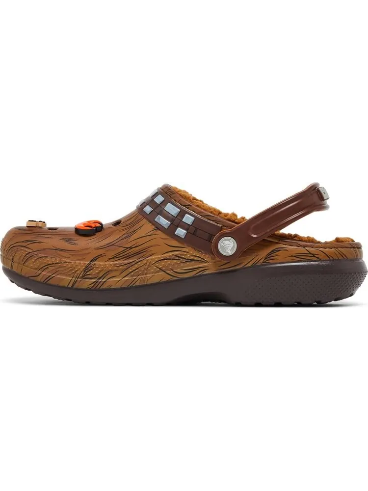 Кроссовки Star Wars x Classic Lined Clog 'Chewbacca' — изображение 3 из 4, коричневый