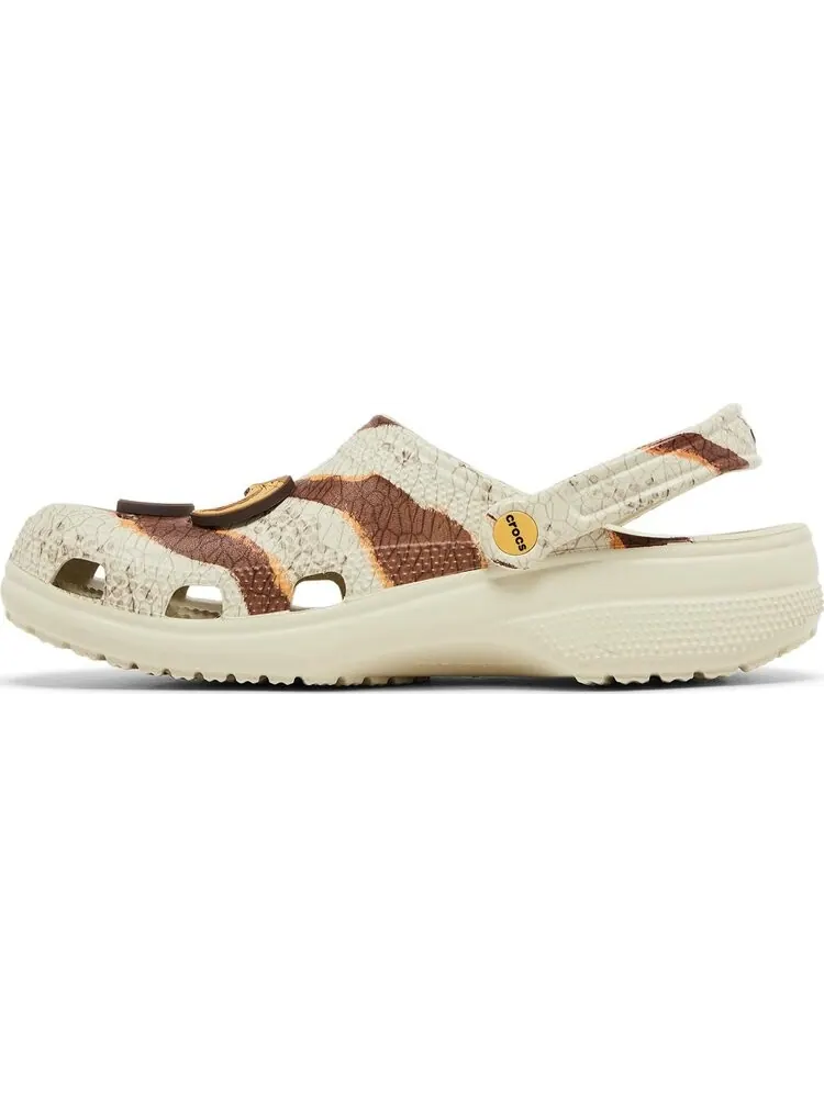 Кроссовки Jurassic World x Classic Clog 'Bone' — изображение 3 из 4, бежевый