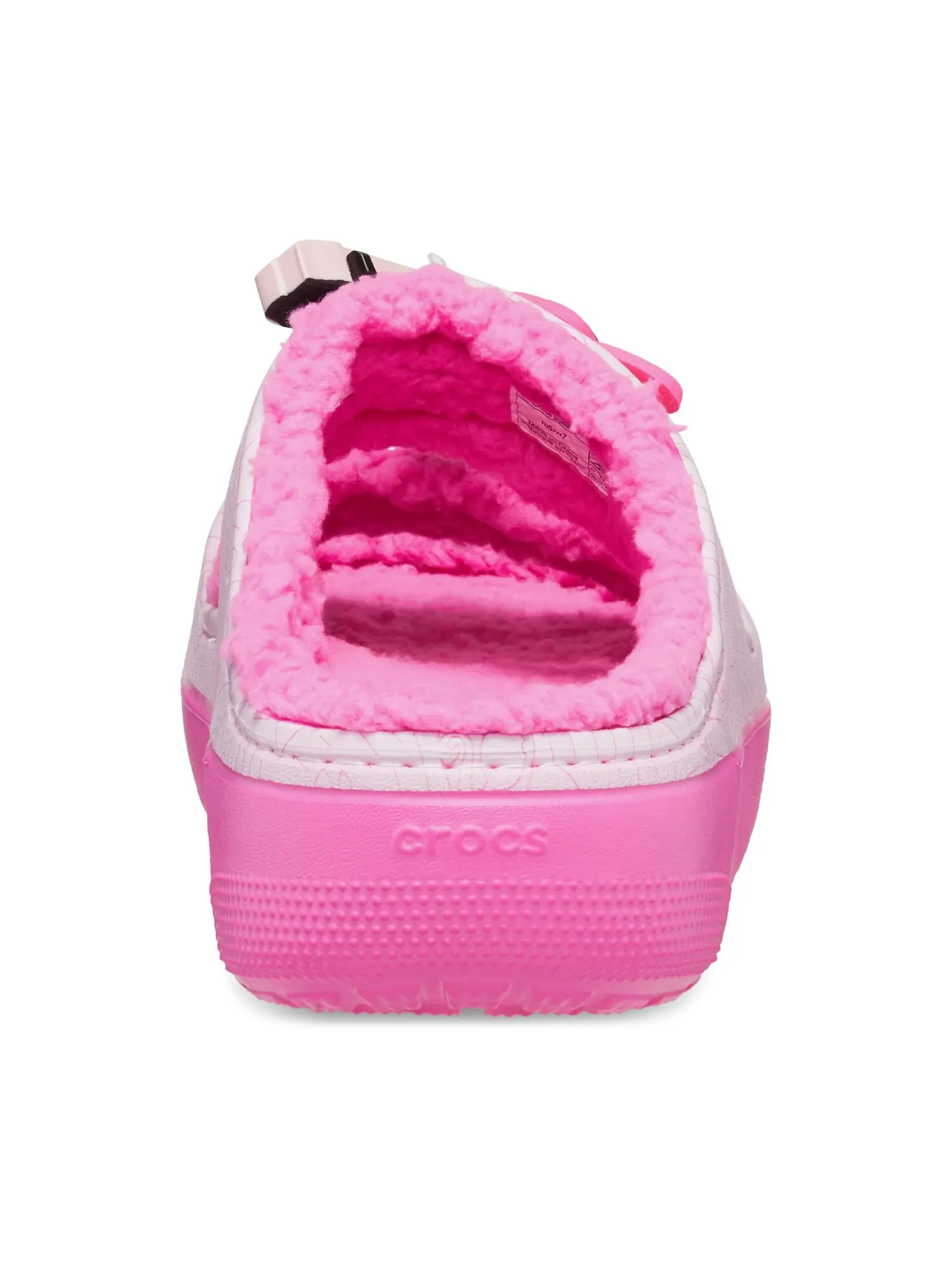 Сандалии Crocs Barbie Cozzzy — изображение 6 из 6, розовый