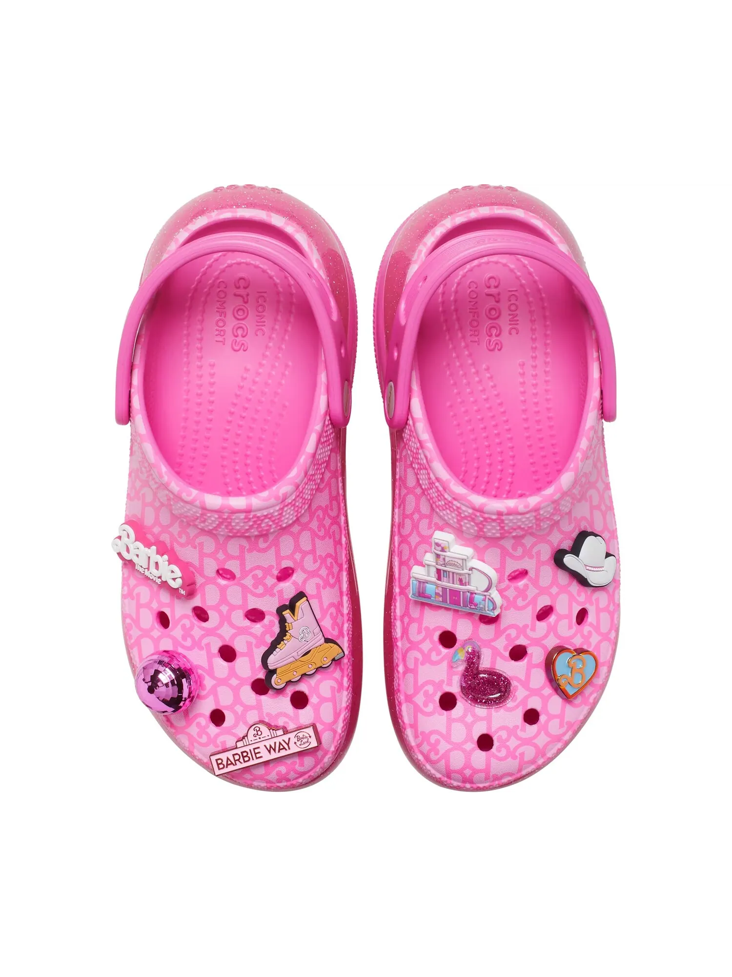 Сабо Crocs Mega Crush Barbie The Movie — изображение 3 из 6, розовый