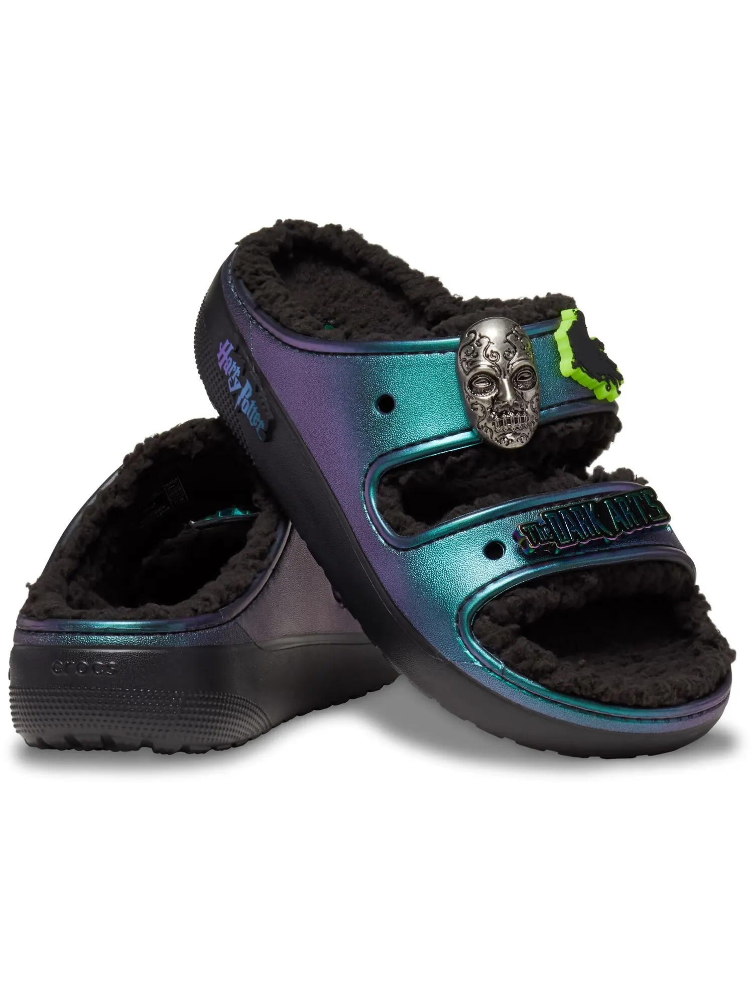 Сандалии Crocs Harry Potter Dark Arts Cozzzy Classic Lined Unisex — изображение 6 из 7, мульти