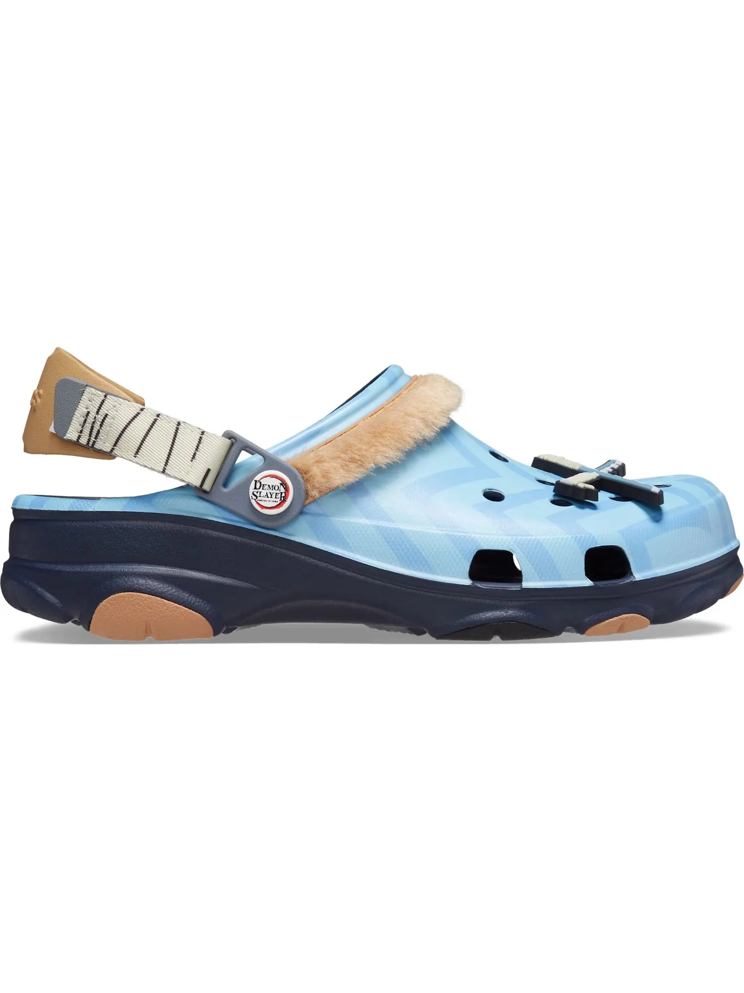 Сабо Crocs Demon Slayer - Inosuke All-Terrain — изображение 3 из 6, синий