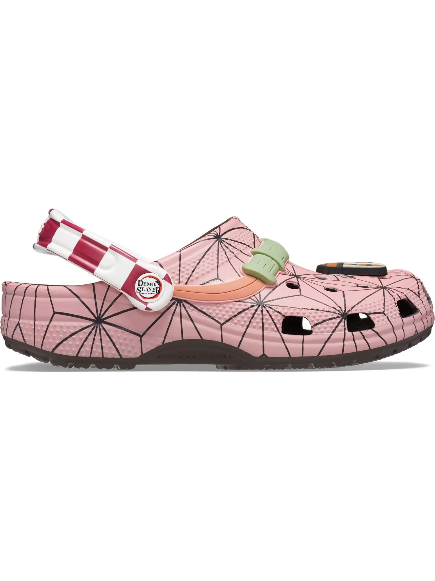 Сабо Crocs Classic Demon Slayer - Nezuko — изображение 3 из 6, розовый