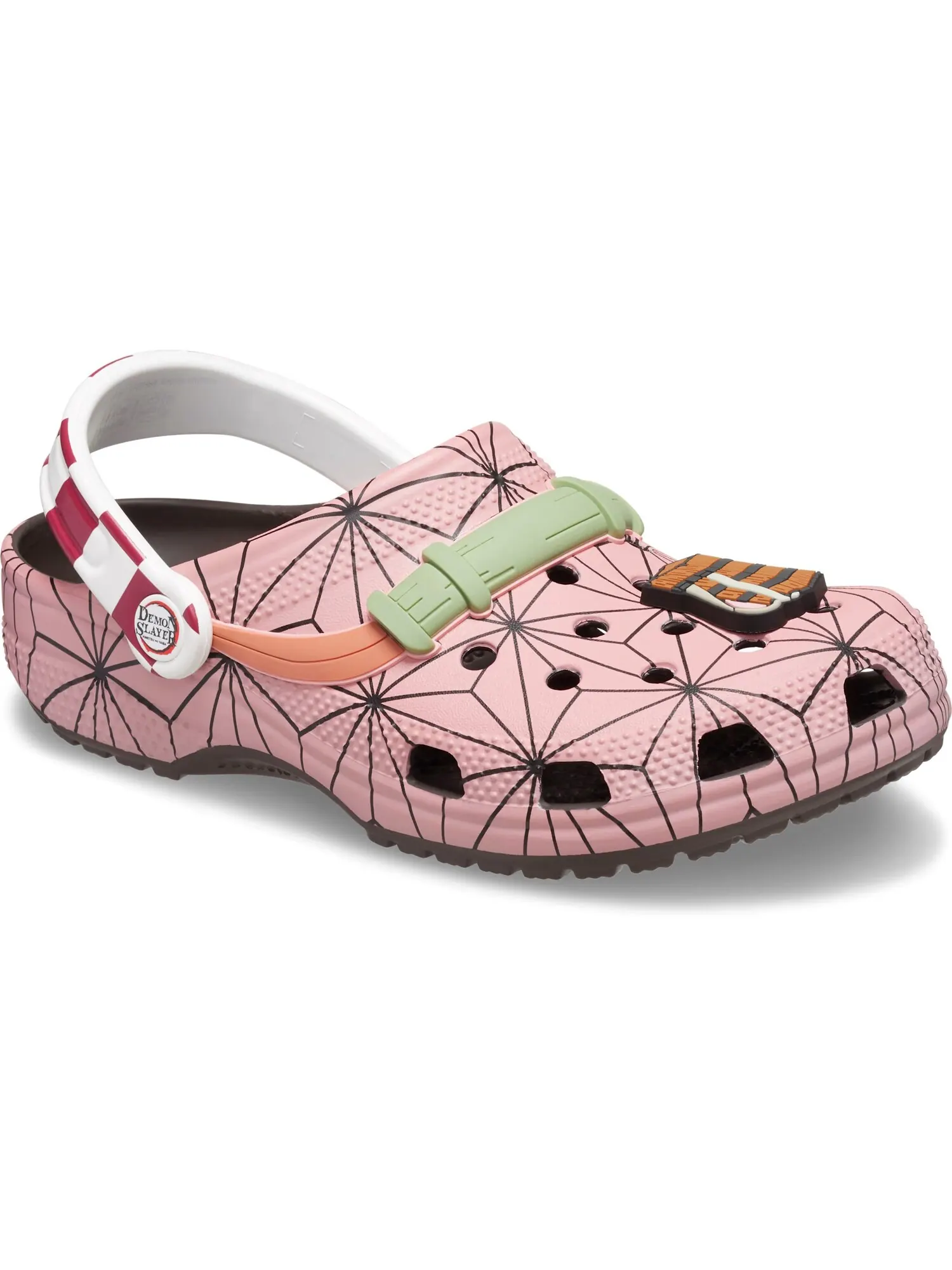 Сабо Crocs Classic Demon Slayer - Nezuko — изображение 5 из 6, розовый