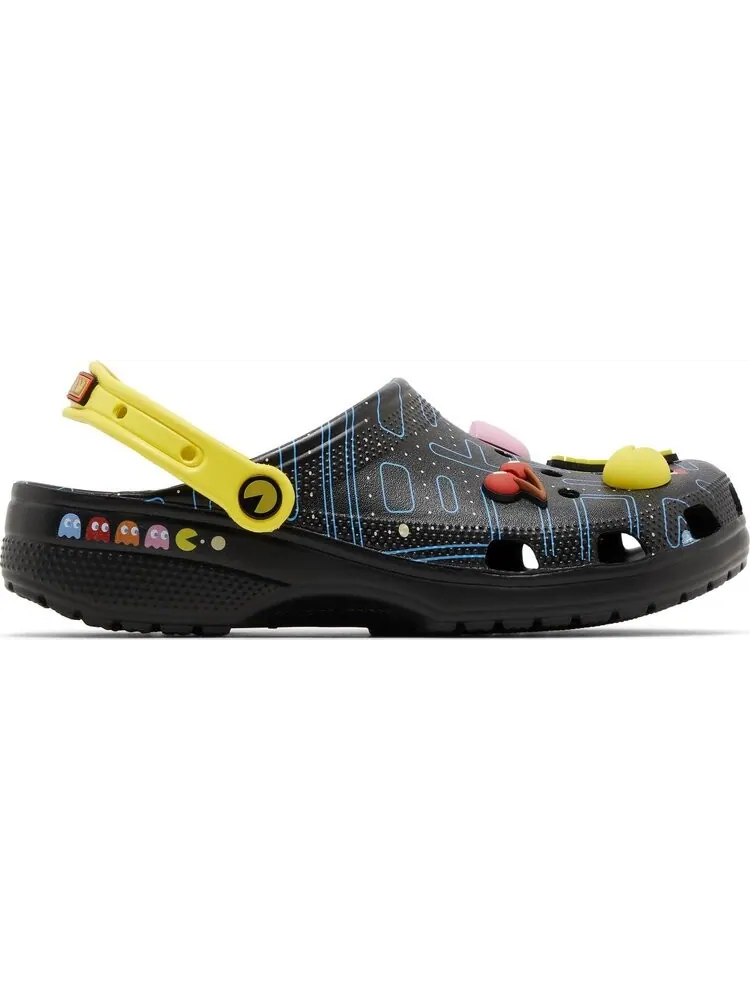 Кроссовки Pac-Man x Classic Clog 'Maze' — изображение 1 из 4, черный