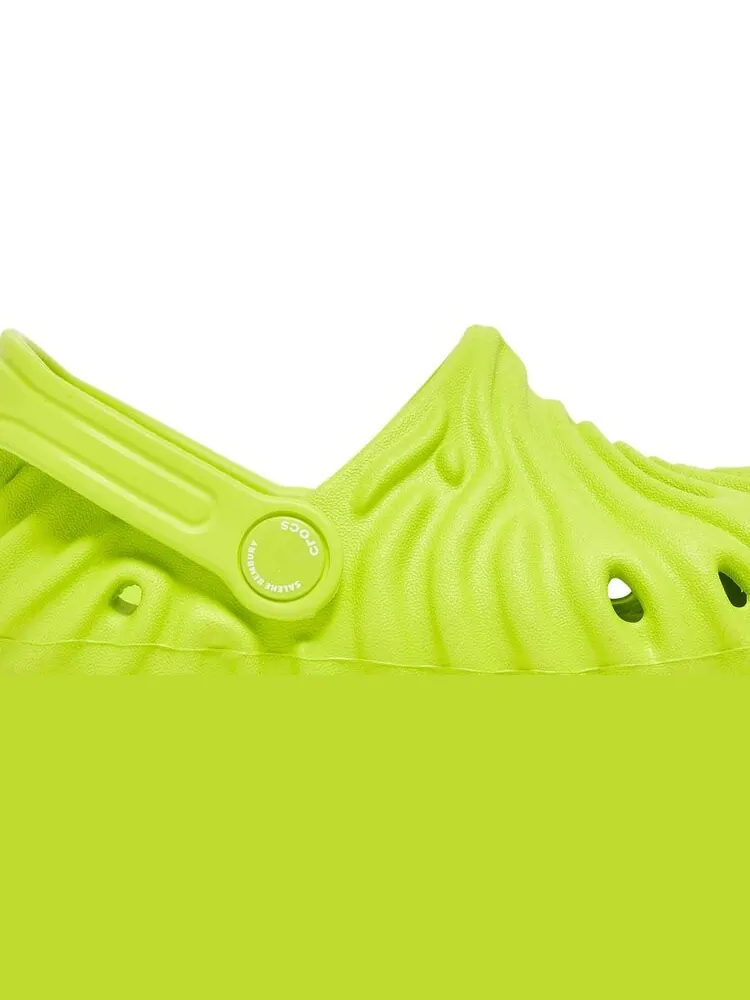 Кроссовки Salehe Bembury x Pollex Clog Toddler 'Slime' — изображение 2 из 4, зеленый