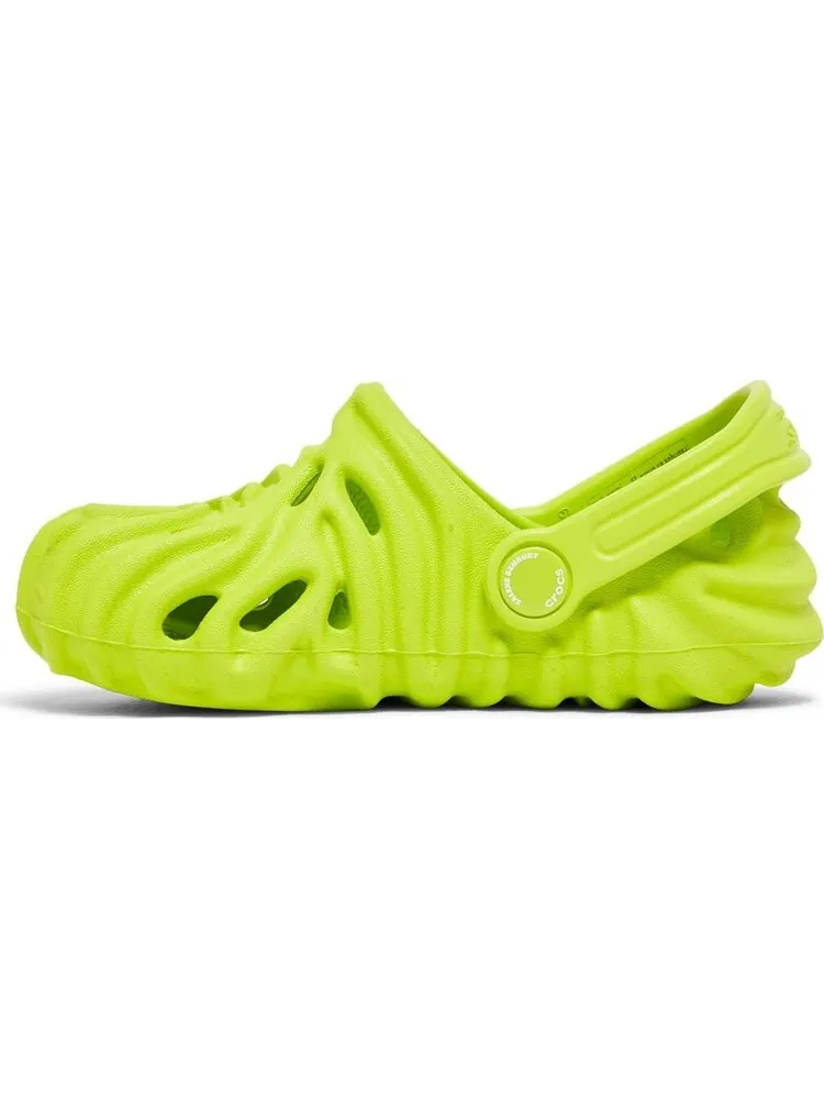 Кроссовки Salehe Bembury x Pollex Clog Toddler 'Slime' — изображение 3 из 4, зеленый
