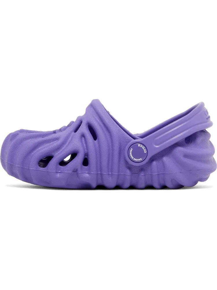 Кроссовки Salehe Bembury x Pollex Clog Toddler 'Dewberry' — изображение 3 из 4, фиолетовый