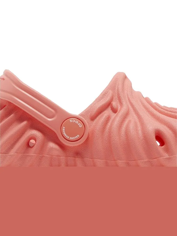 Кроссовки Salehe Bembury x Pollex Clog Toddler 'Begonia' — изображение 2 из 4, красный