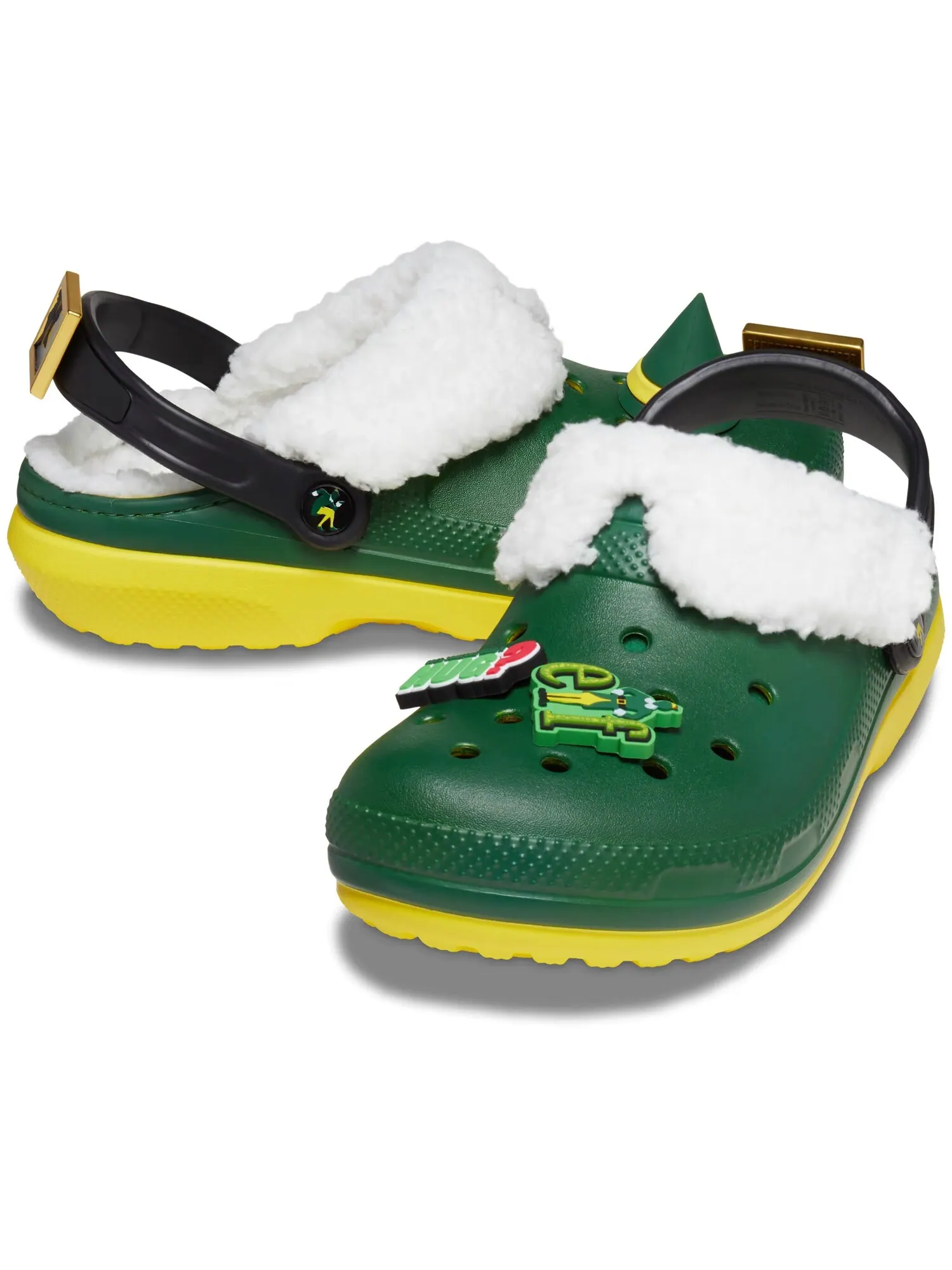 Сабо Crocs Classic x Elf — изображение 1 из 6, зеленый