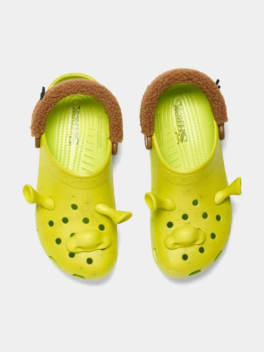Сабо Crocs Classic Clog Шрек — изображение 3 из 7, зеленый