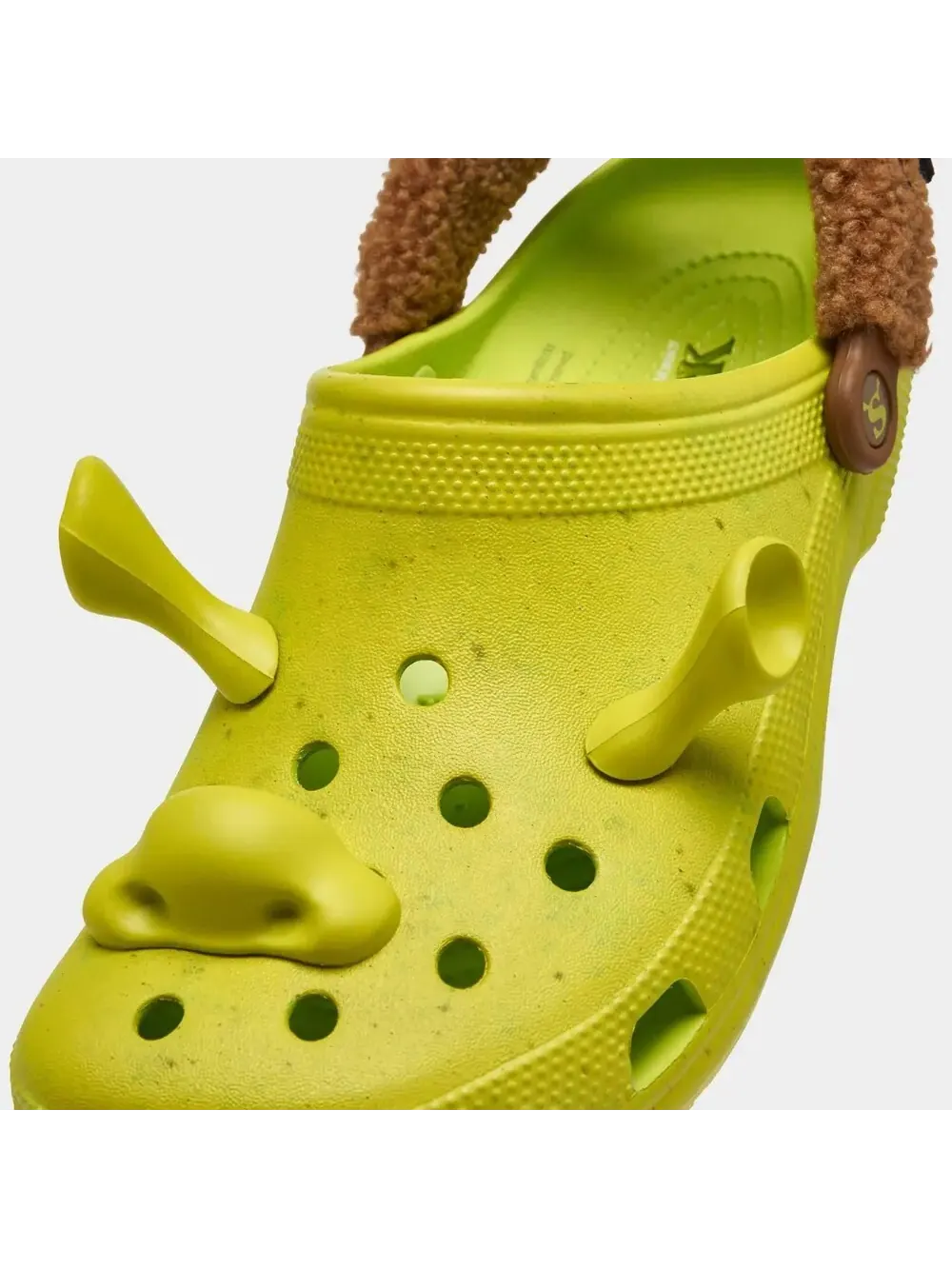Сабо Crocs Classic Clog Шрек — изображение 6 из 7, зеленый
