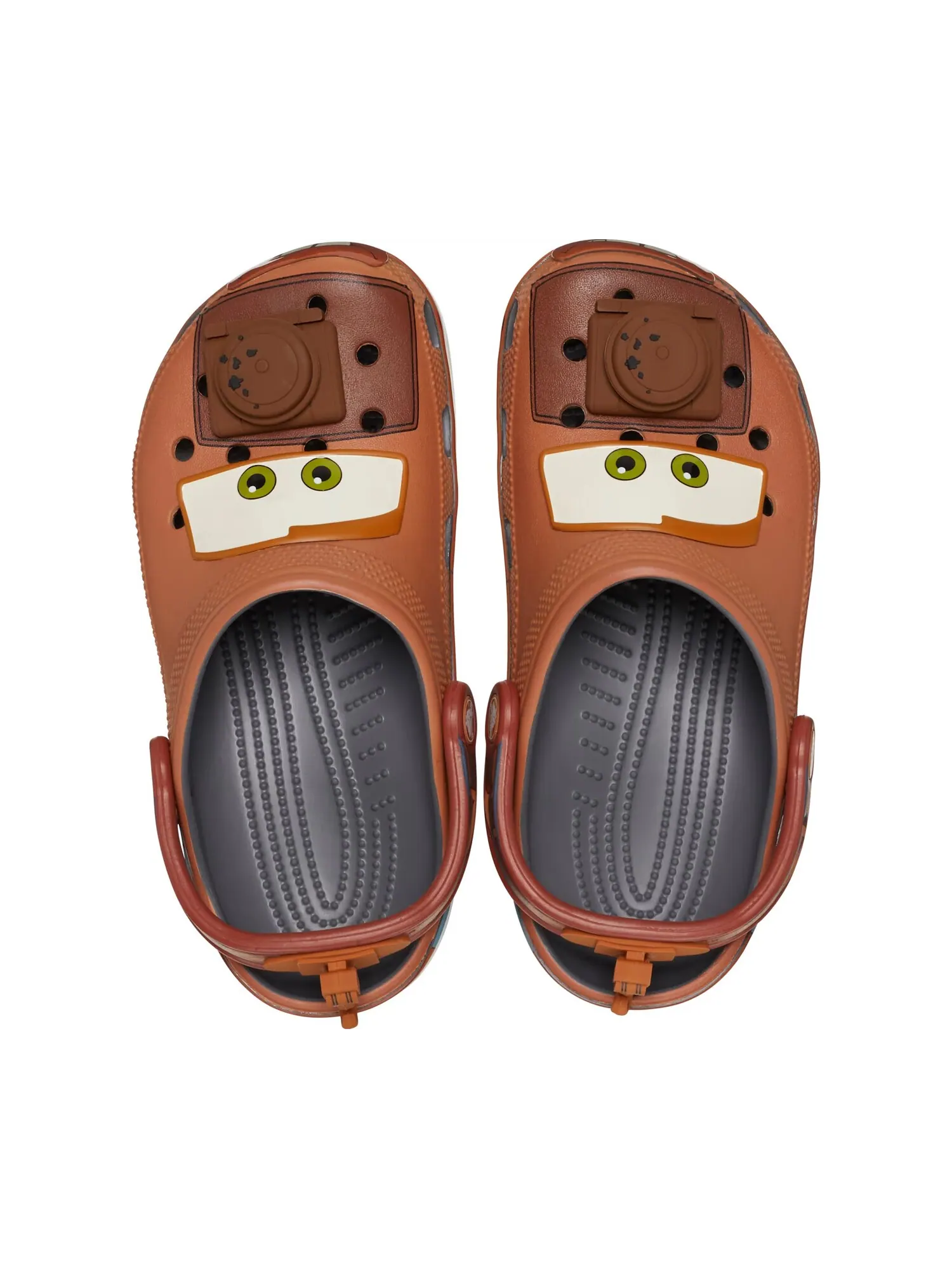 Сабо детские Crocs Classic Disney And Pixar Cars — изображение 3 из 6, коричневый