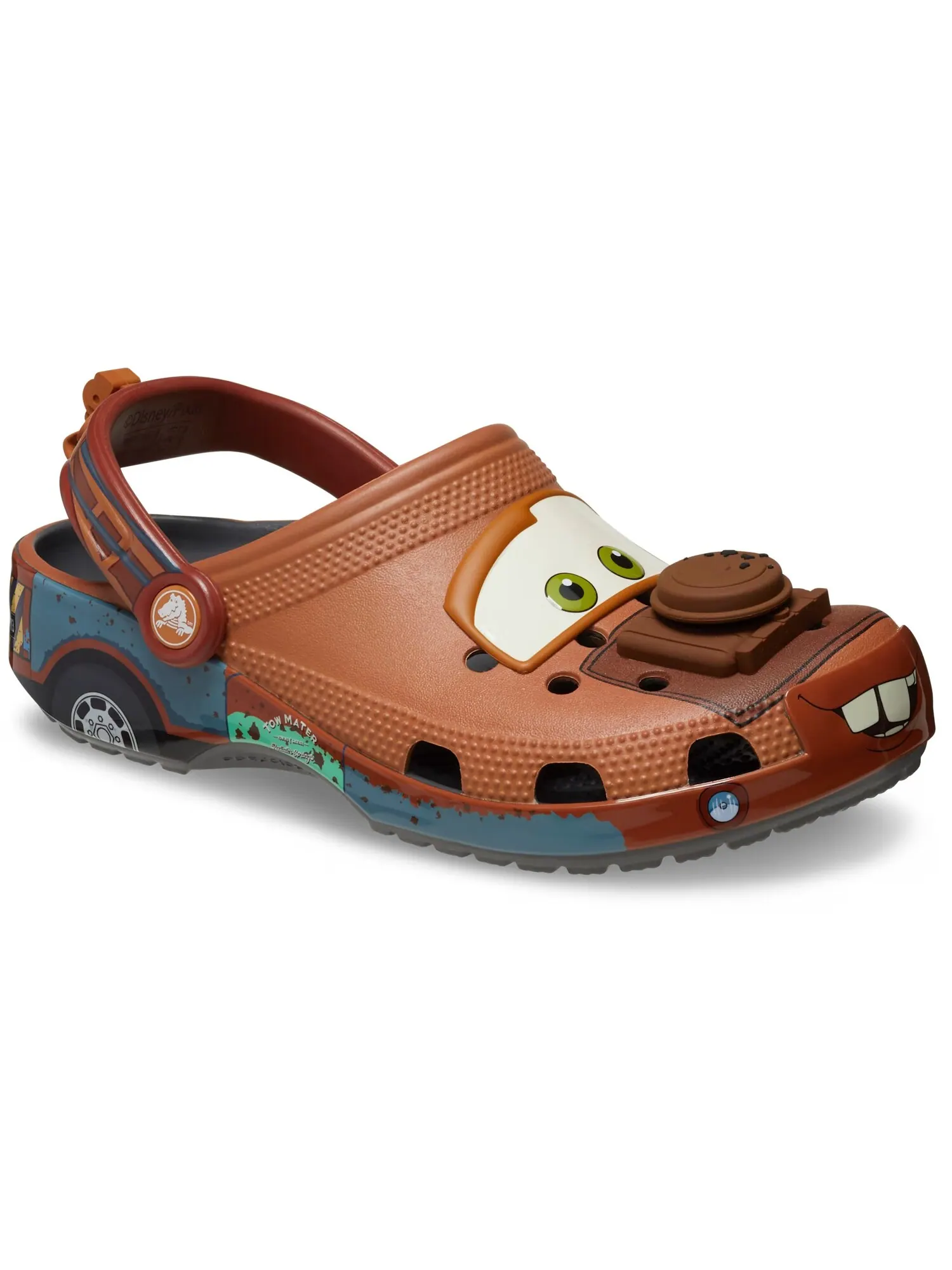 Сабо детские Crocs Classic Disney And Pixar Cars — изображение 6 из 6, коричневый