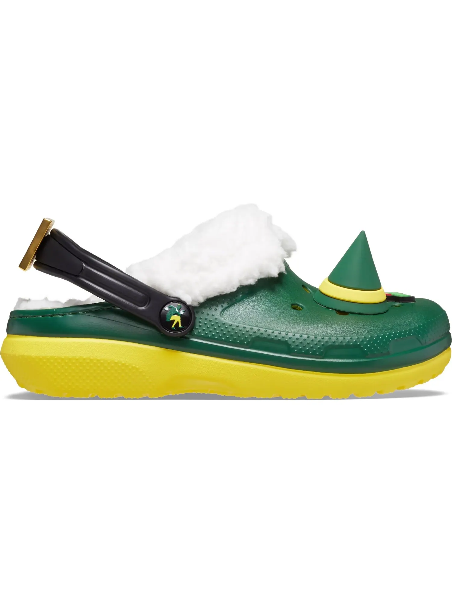 Сабо детские Crocs Classic x Elf — изображение 3 из 6, зеленый