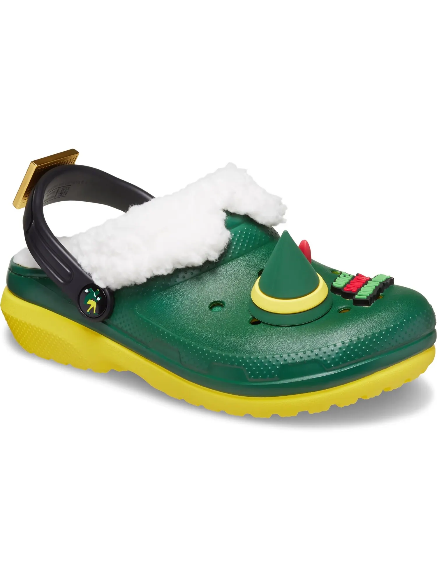 Сабо детские Crocs Classic x Elf — изображение 6 из 6, зеленый