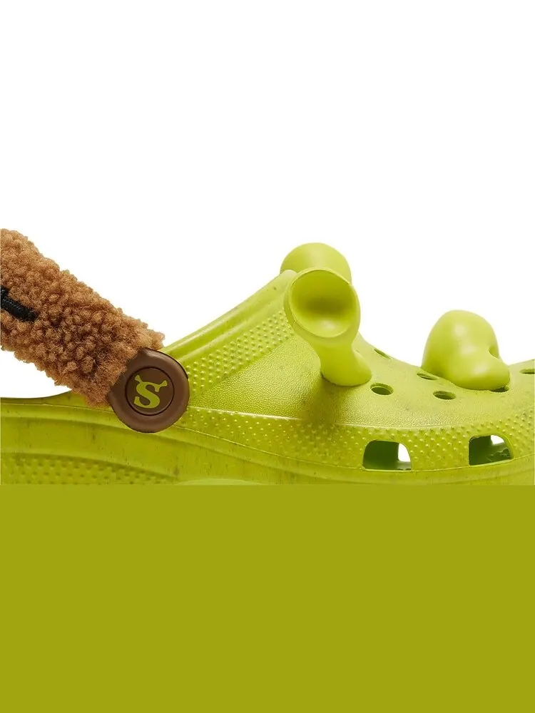 Кроссовки DreamWorks x Classic Clog Kids 'Shrek' — изображение 2 из 4, зеленый