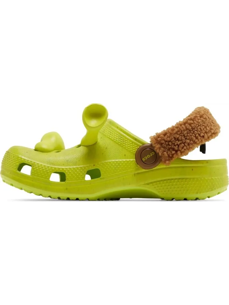 Кроссовки DreamWorks x Classic Clog Kids 'Shrek' — изображение 3 из 4, зеленый