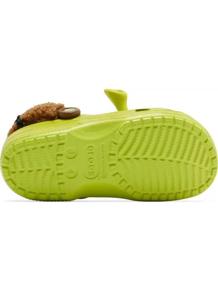 Кроссовки DreamWorks x Classic Clog Kids 'Shrek' — изображение 4 из 4, зеленый