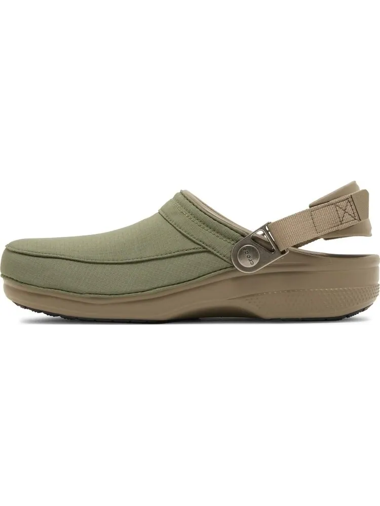 Кроссовки Museum of Peace and Quiet x Classic Clog RO 'Khaki' — изображение 3 из 4, зеленый