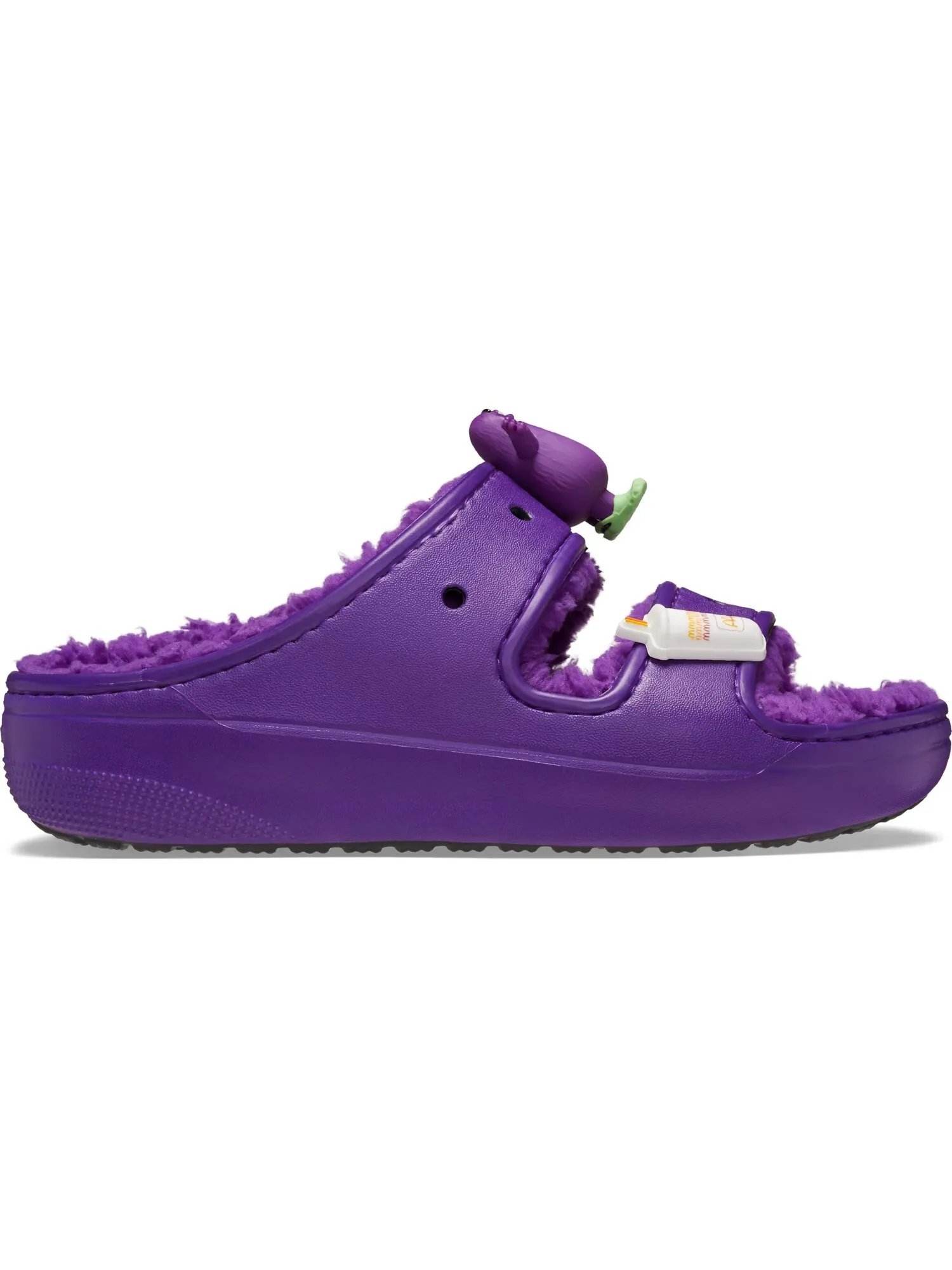 Сандалии Crocs x McDonald’s - Grimace Cozzzy — изображение 3 из 7, фиолетовый
