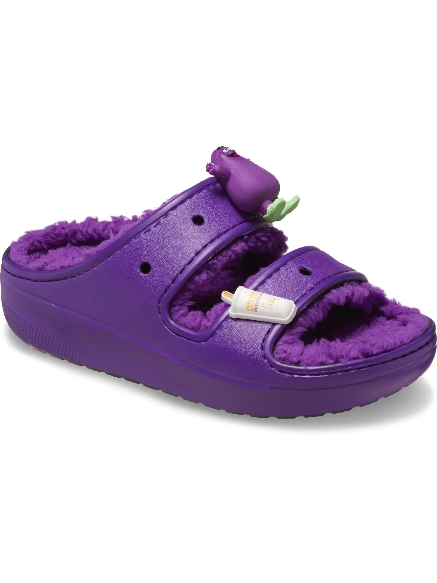 Сандалии Crocs x McDonald’s - Grimace Cozzzy — изображение 5 из 7, фиолетовый