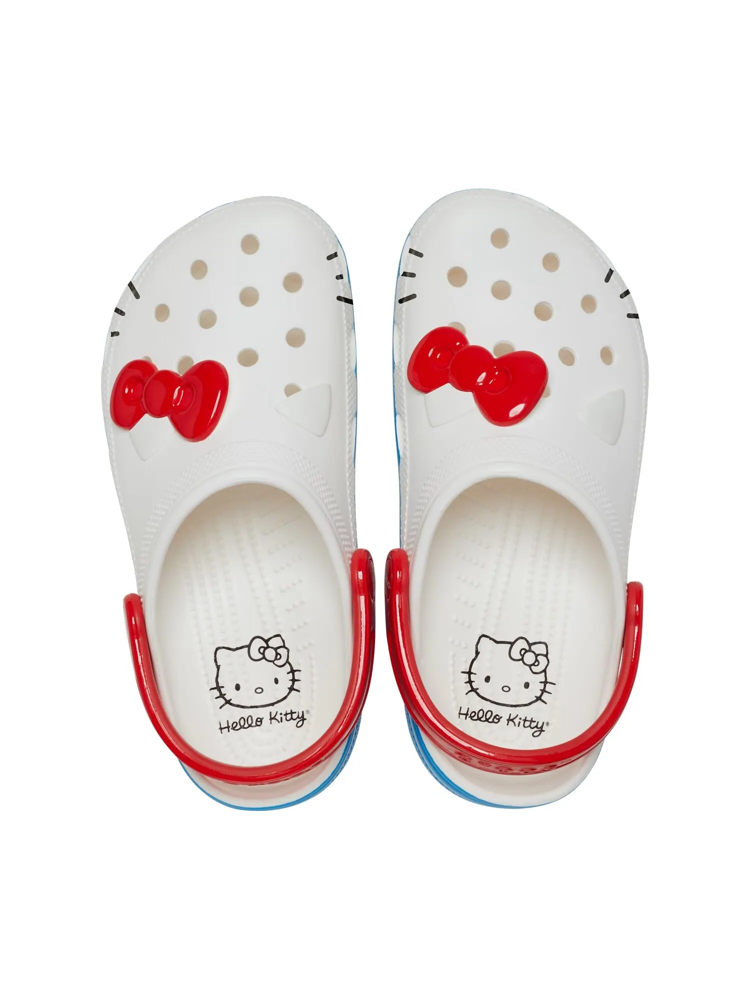 Сабо Crocs Classic x Hello Kitty — изображение 2 из 6, белый