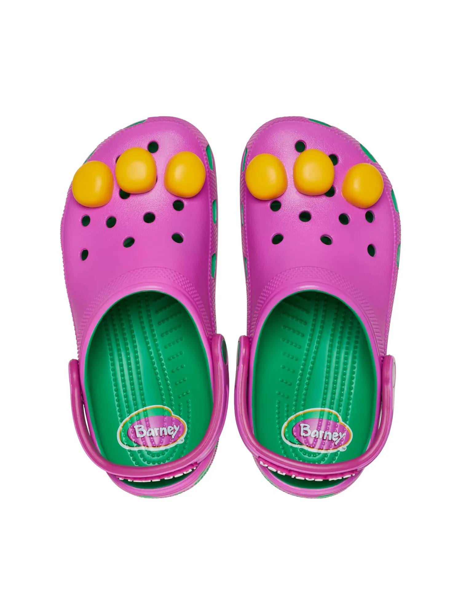 Сабо Crocs Classic x Barney — изображение 3 из 6, фиолетовый