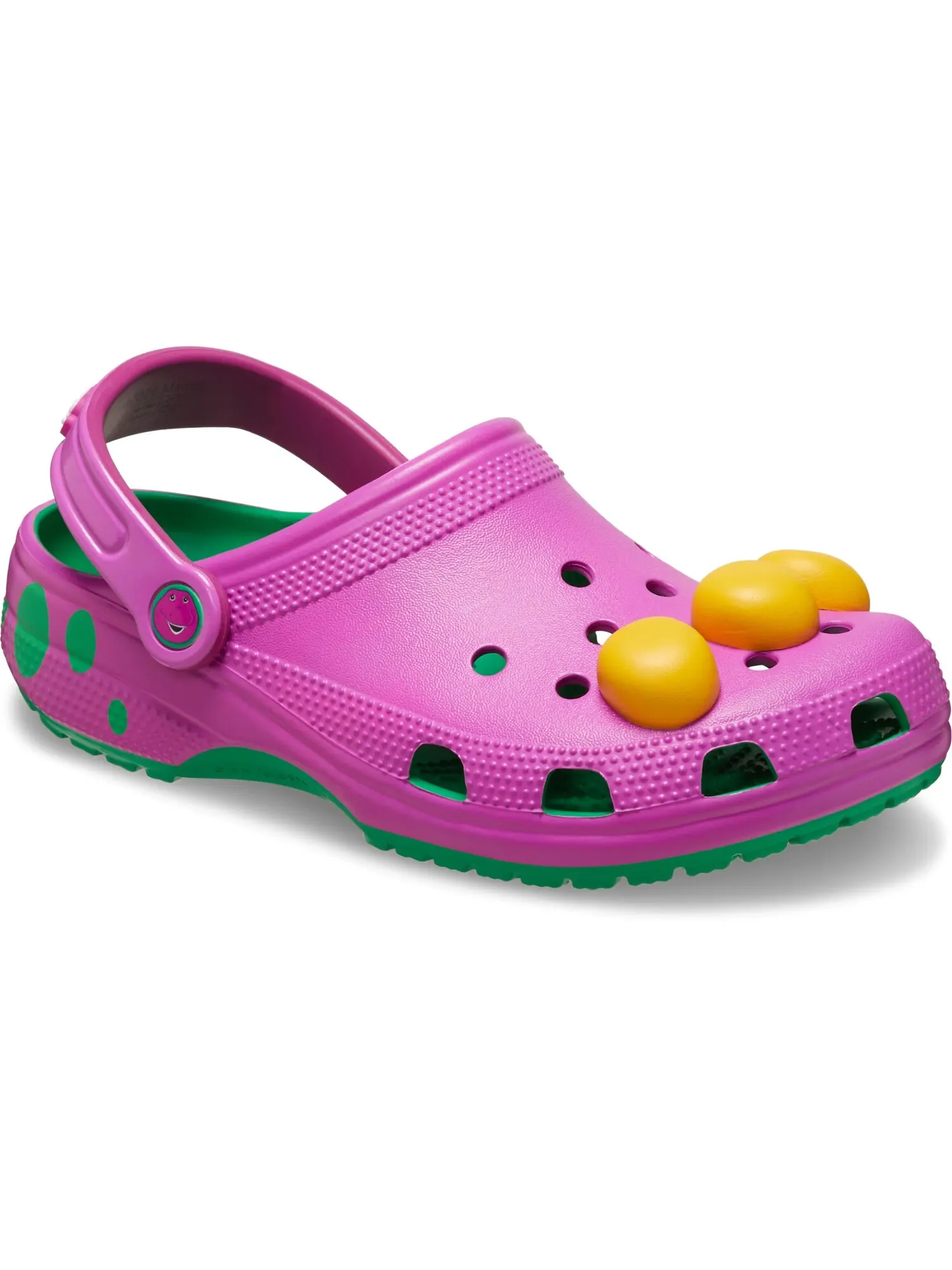 Сабо Crocs Classic x Barney — изображение 5 из 6, фиолетовый