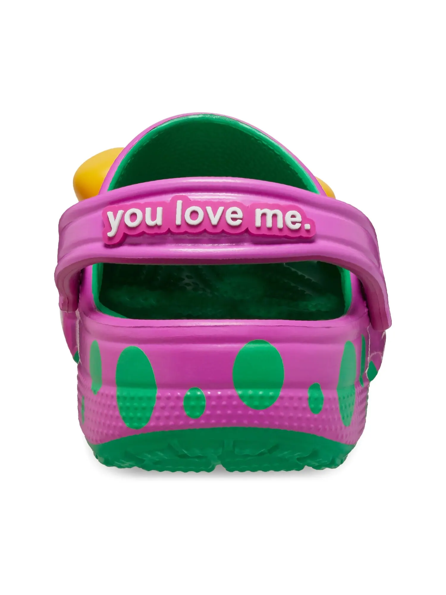 Сабо Crocs Classic x Barney — изображение 6 из 6, фиолетовый