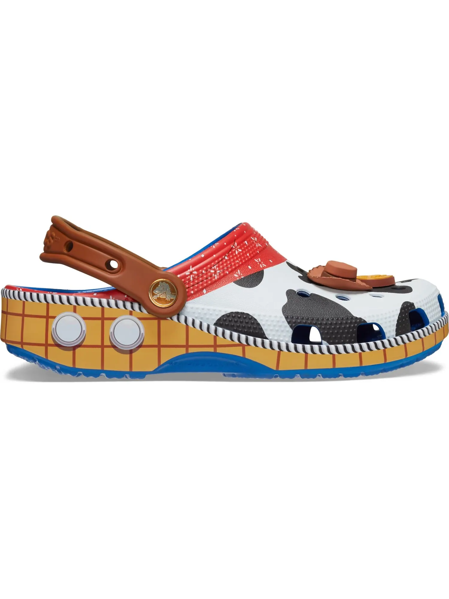 Сабо Crocs Classic x Toy Story «Шериф Вуди» — изображение 3 из 7, коричневый
