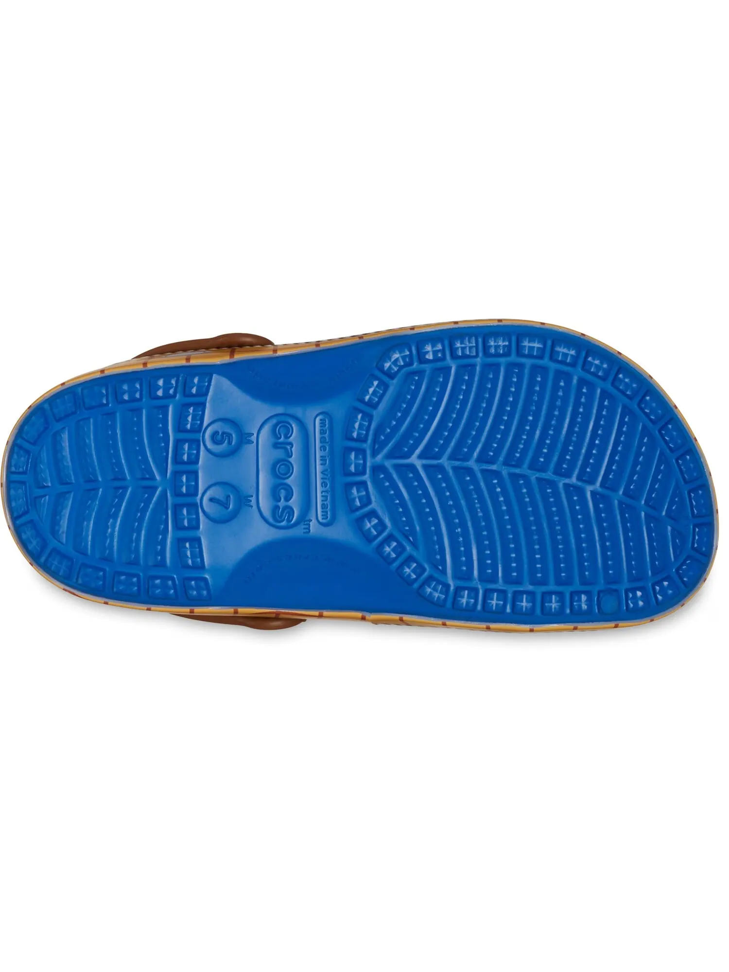 Сабо Crocs Classic x Toy Story «Шериф Вуди» — изображение 4 из 7, коричневый