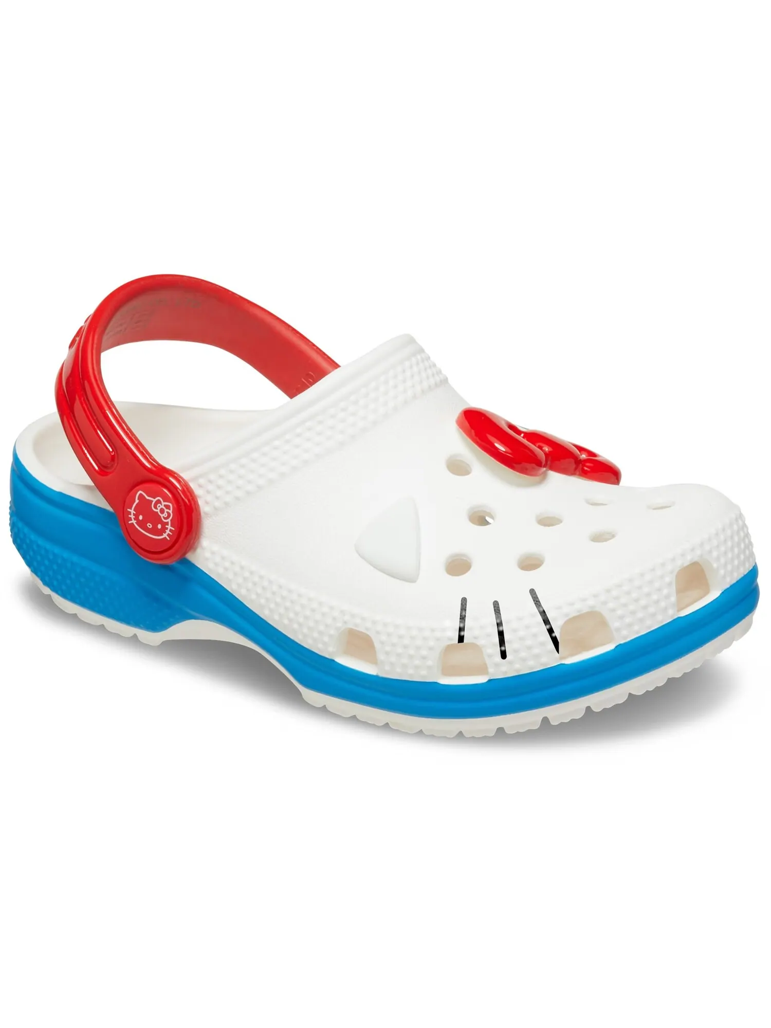 Сабо детские Crocs Classic x Hello Kitty — изображение 6 из 7, белый