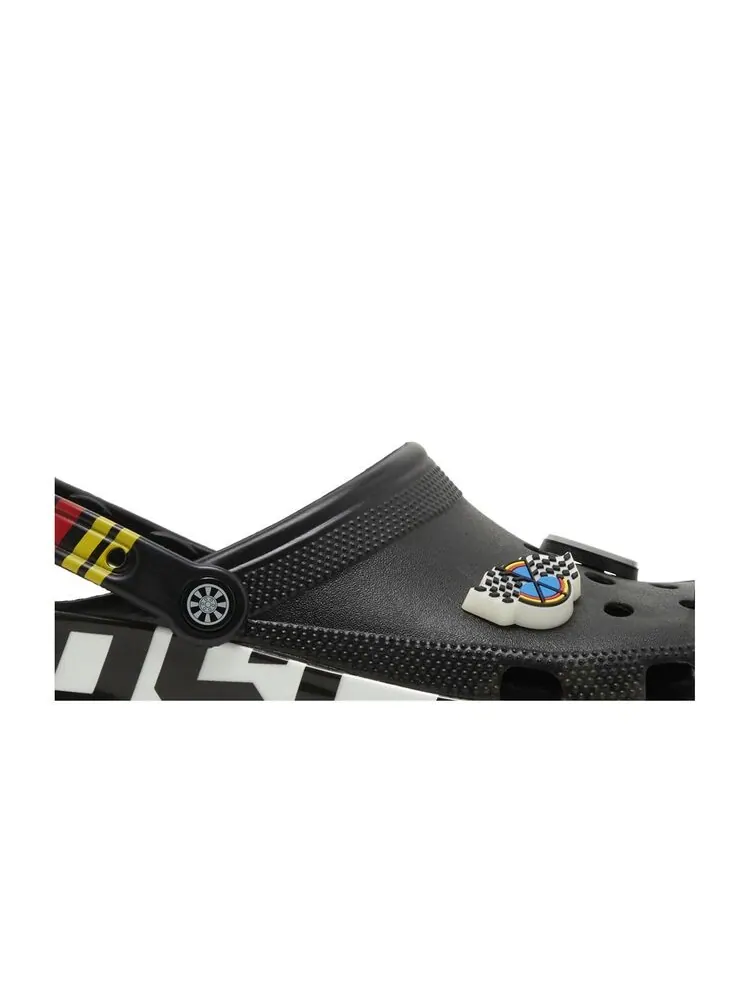 Кроссовки Crocs Nascar x Classic Clog Black — изображение 2 из 6, черный