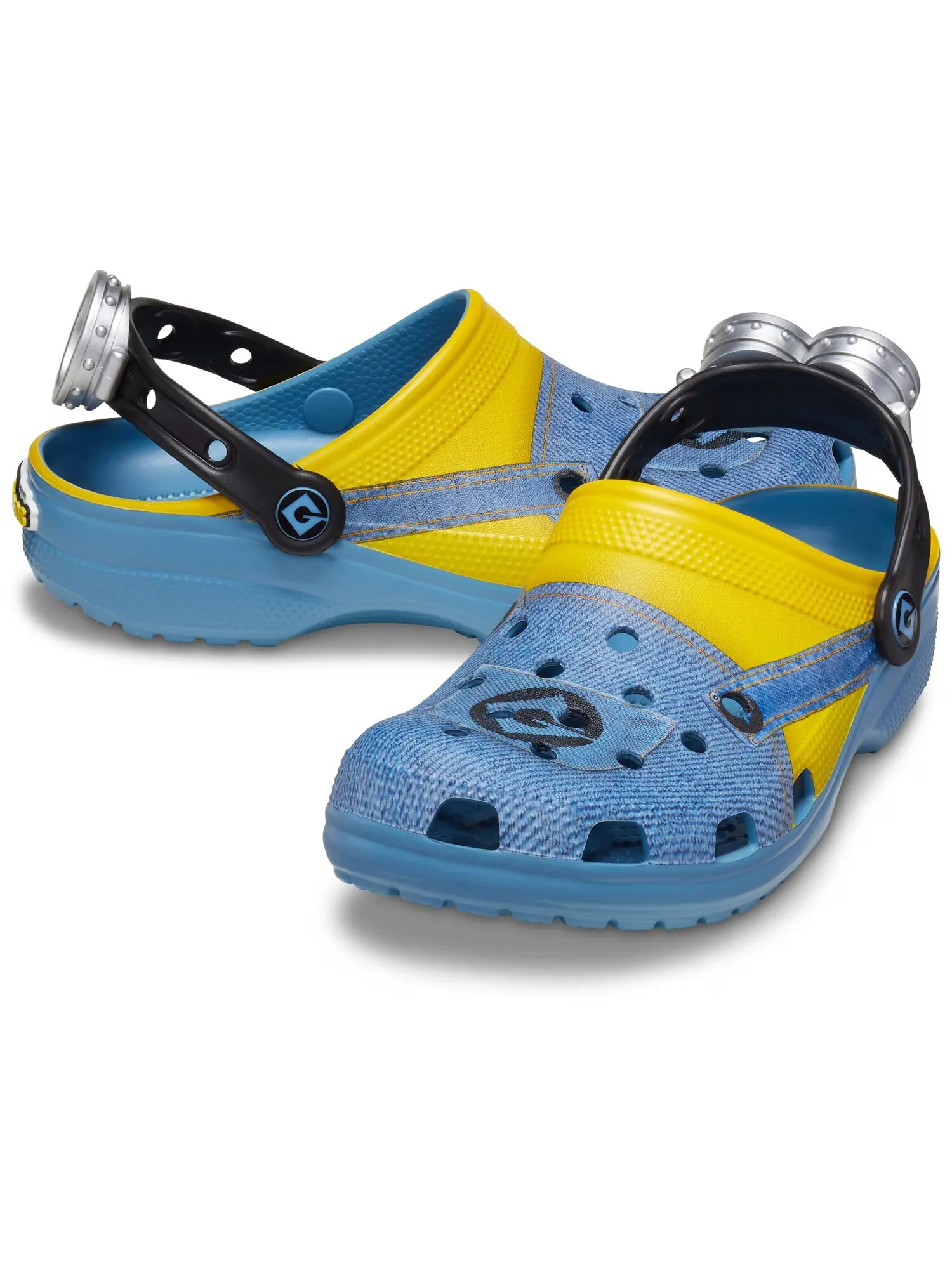 Сабо Crocs Classic x Minions — изображение 2 из 7, черный