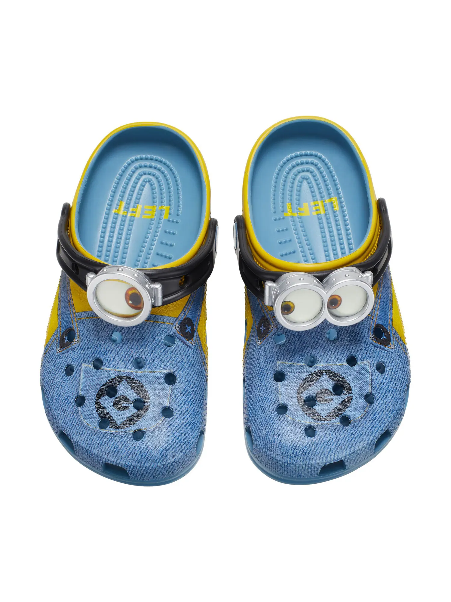 Сабо детские Crocs Classic x Minions — изображение 1 из 6, черный