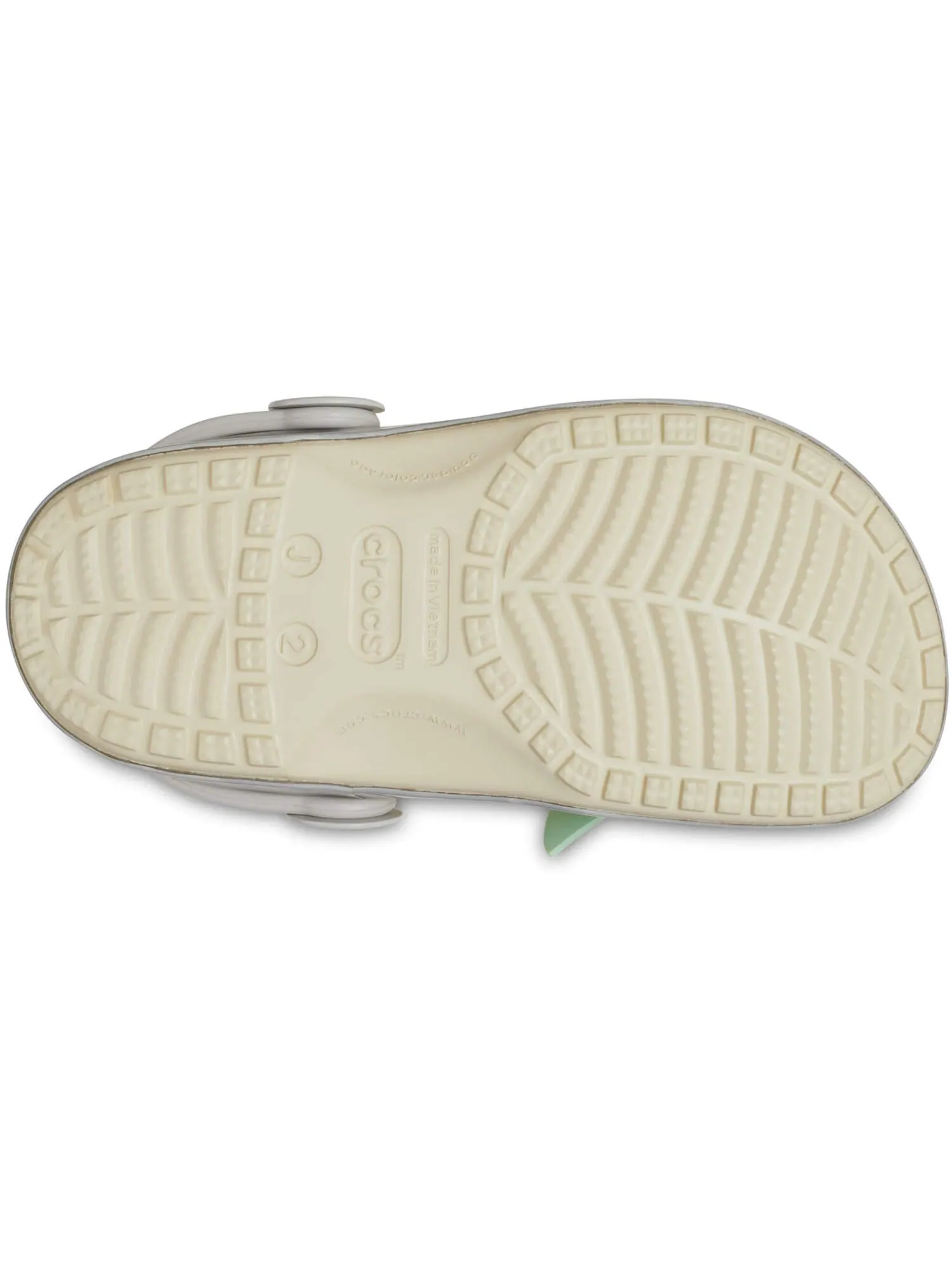 Детские сабо Crocs Classic Clog "Звездные войны: Грогу" — изображение 4 из 6, кость
