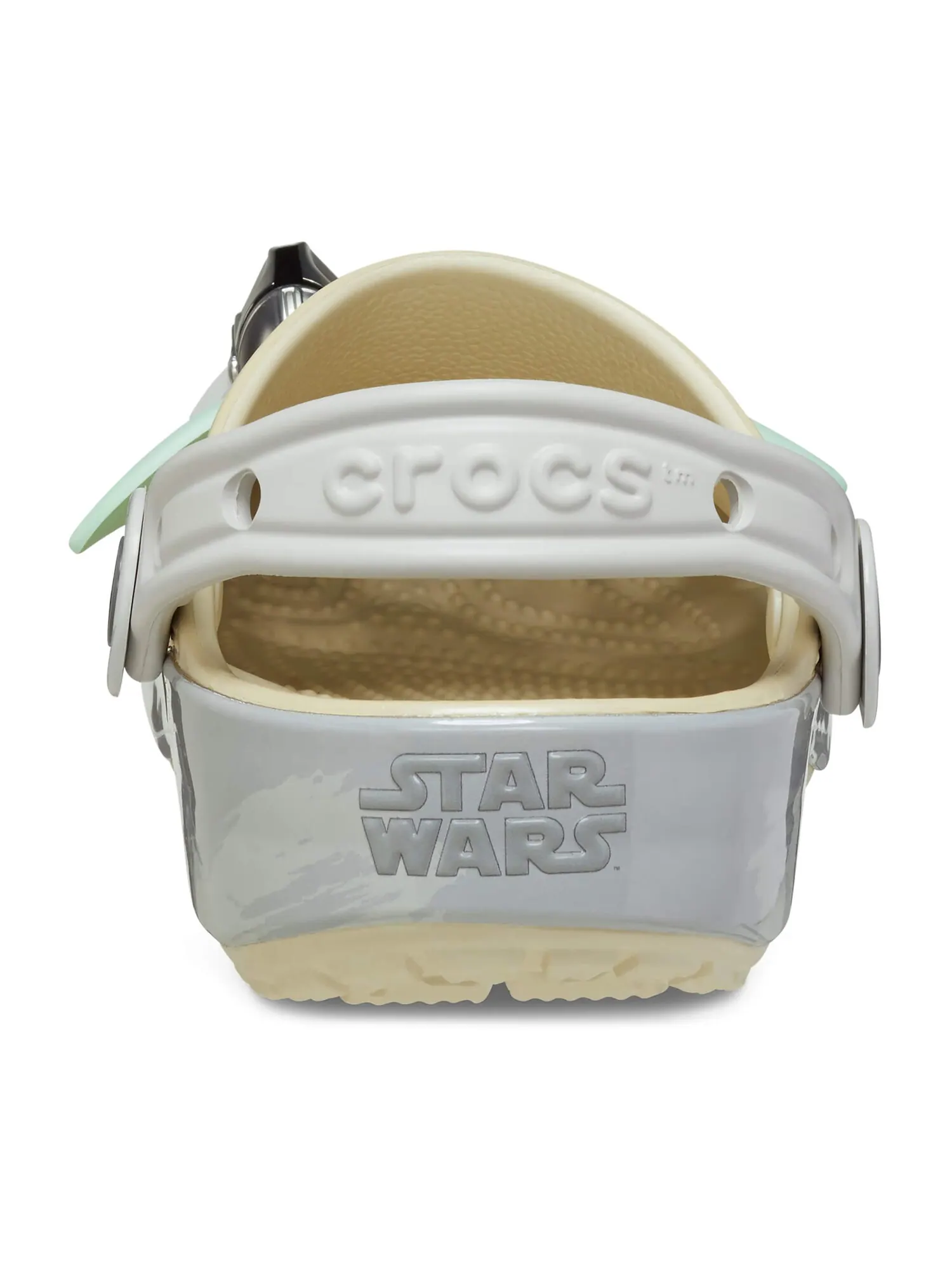 Детские сабо Crocs Classic Clog "Звездные войны: Грогу" — изображение 6 из 6, кость