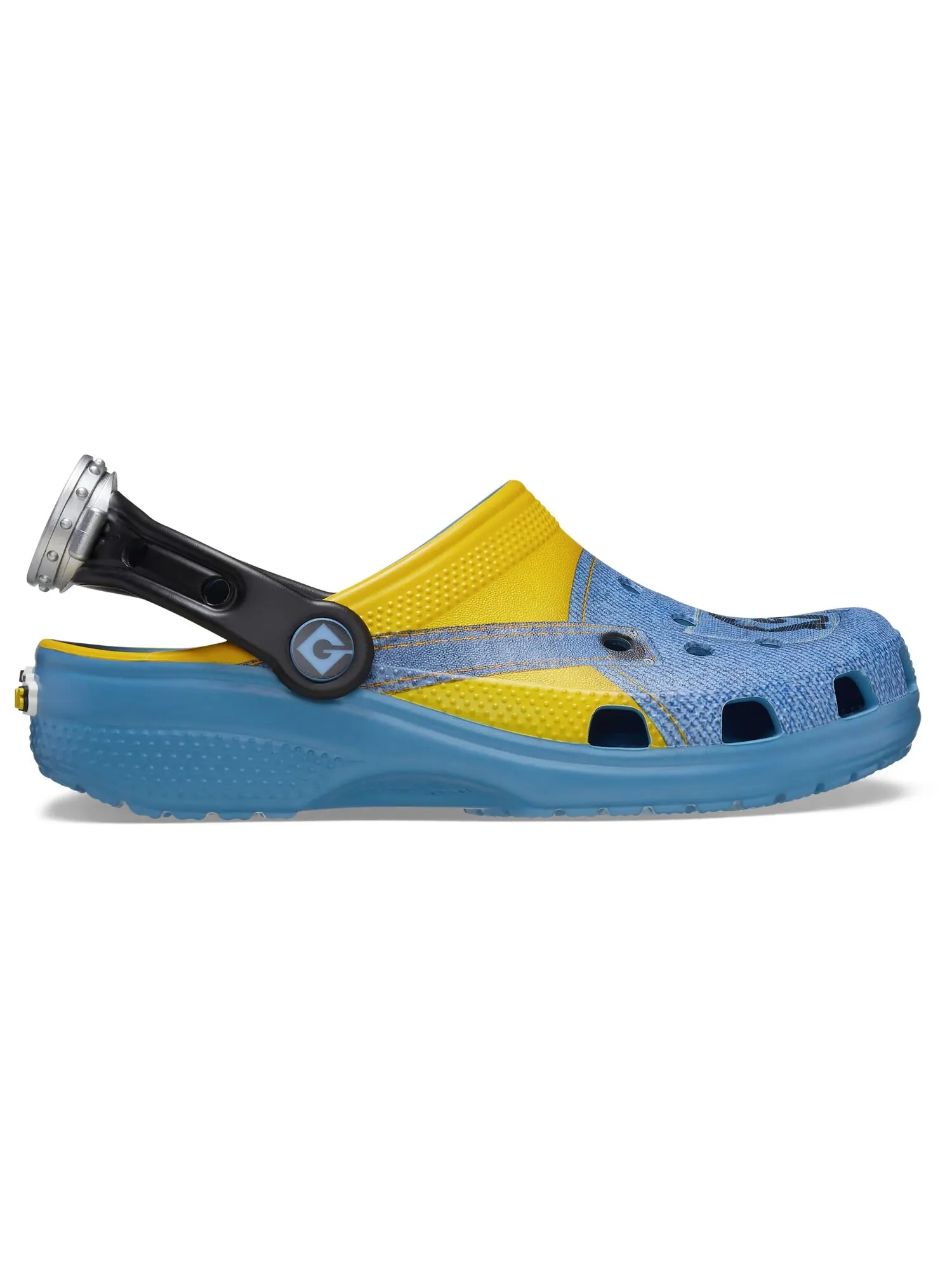 Сабо для маленьких детей Crocs Classic x Minions — изображение 3 из 7, черный