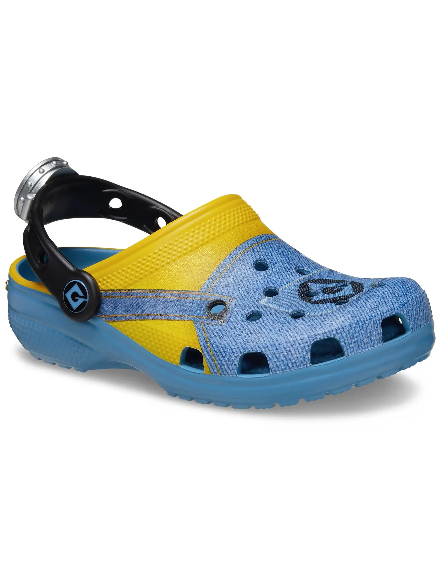 Сабо для маленьких детей Crocs Classic x Minions — изображение 5 из 7, черный