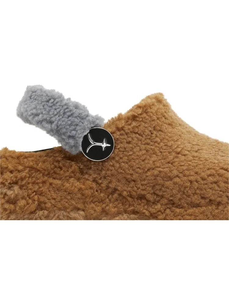 Кроссовки Lil Nas X x Mega Crush Clog 'Brown Sherpa' — изображение 2 из 4, коричневый