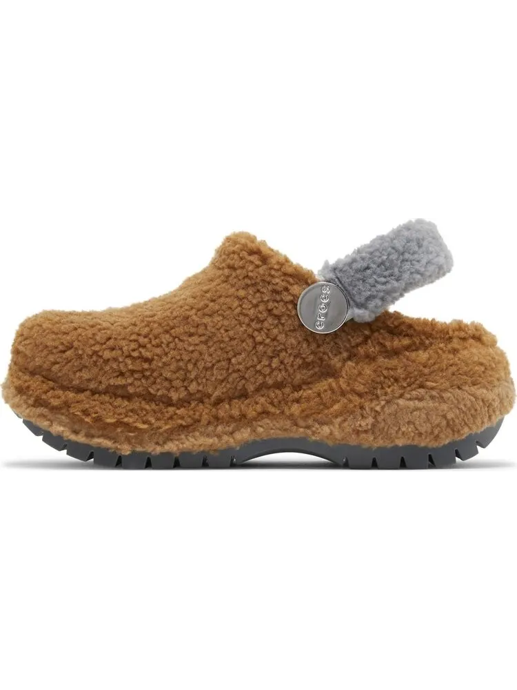 Кроссовки Lil Nas X x Mega Crush Clog 'Brown Sherpa' — изображение 3 из 4, коричневый
