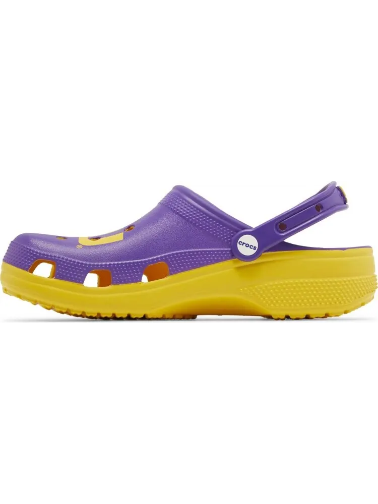 Кроссовки NCAA x Classic Clog 'LSU' — изображение 3 из 4, фиолетовый