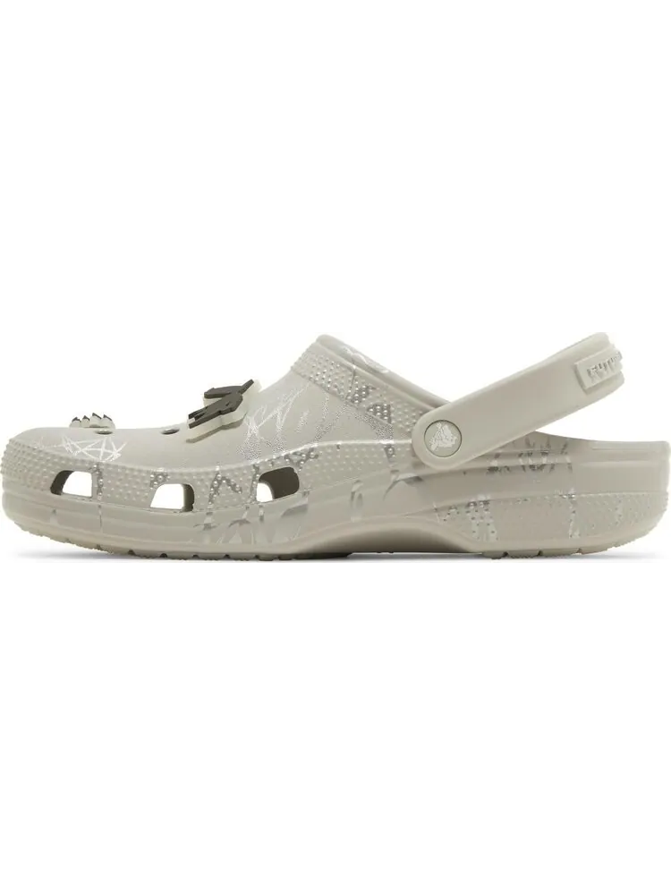 Кроссовки Futura Laboratories x Classic Clog 'Pearl White' — изображение 3 из 4, белый