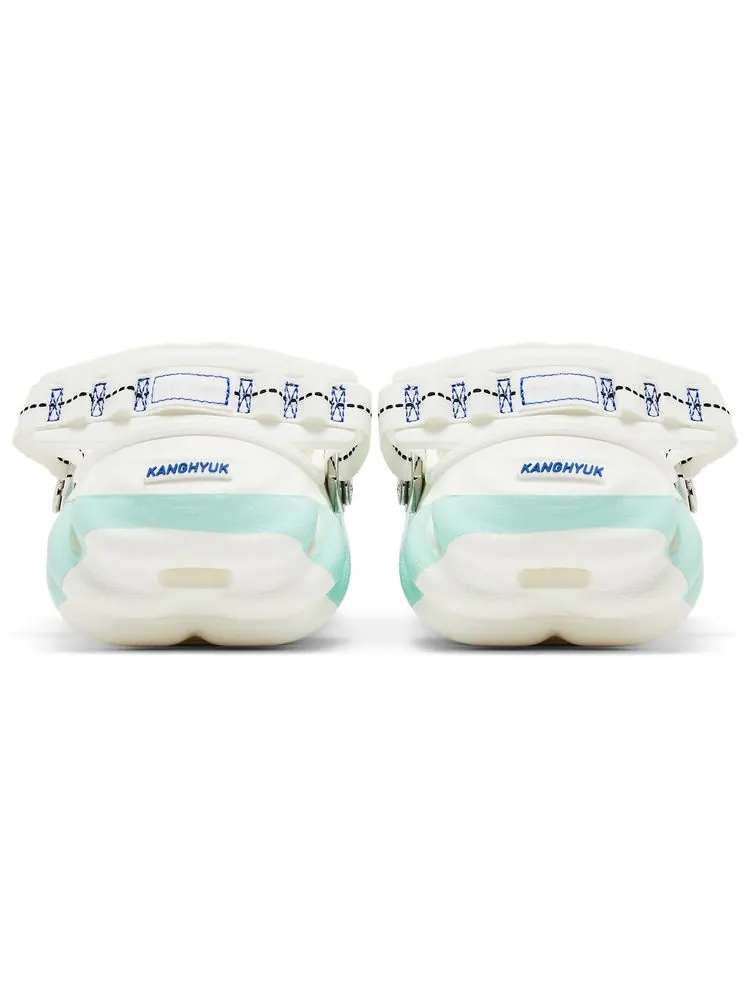 Сабо Crocs Kanghyuk x Echo Clog 'White Blue' — изображение 6 из 8, белый