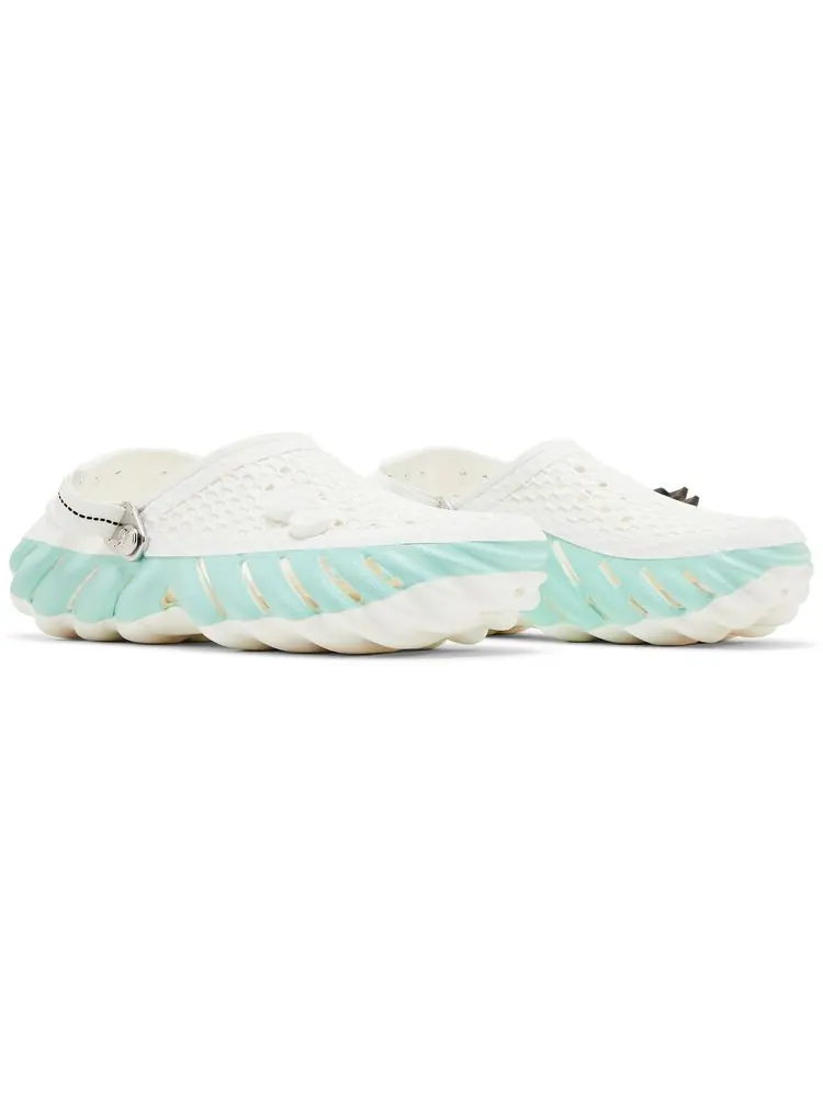 Сабо Crocs Kanghyuk x Echo Clog 'White Blue' — изображение 8 из 8, белый