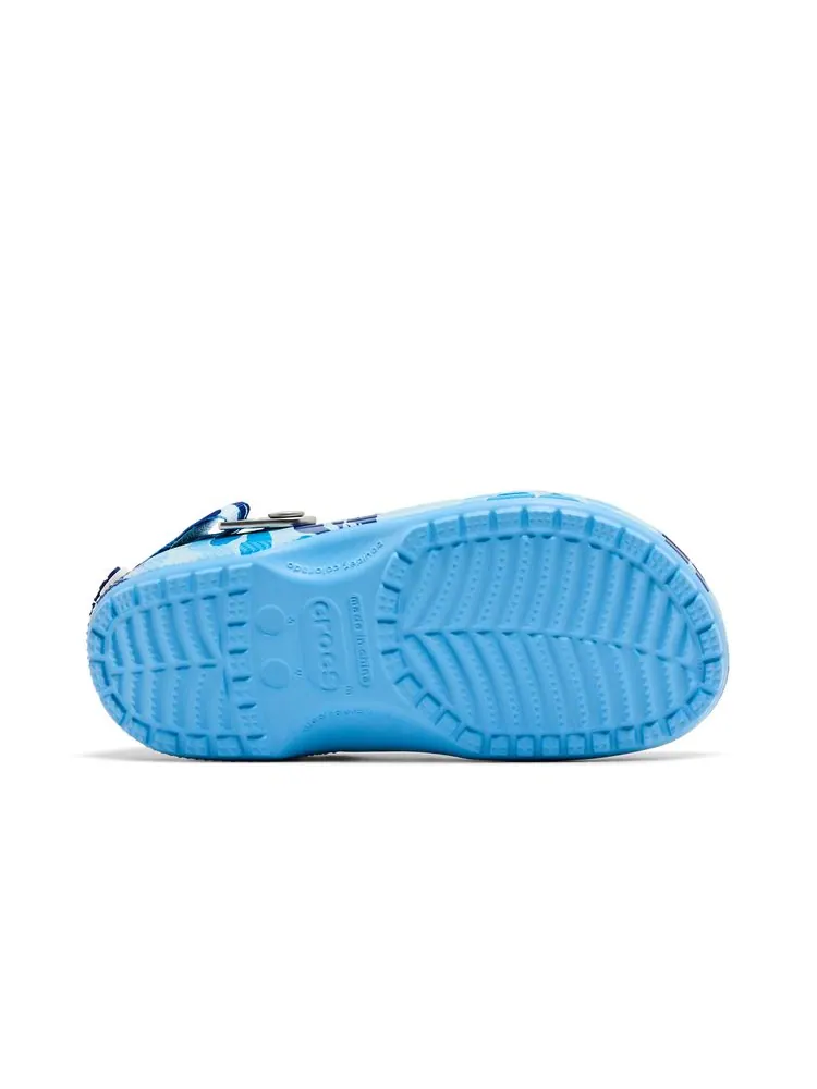 Кроссовки BAPE x Classic Clog 'ABC Camo - Blue' — изображение 4 из 9, синий