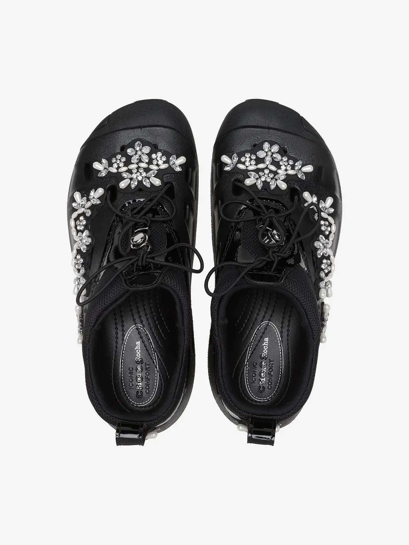 Кроссовки Crocs x Simone Rocha Quick Trail — изображение 3 из 5, черный